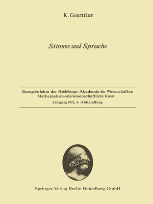 cover image of Stimme und Sprache
